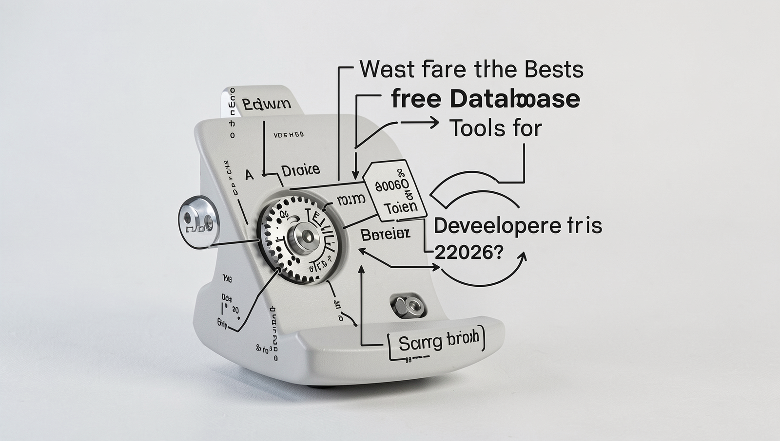 Illustration of top free database tools for developers in 2026 with clear visuals.