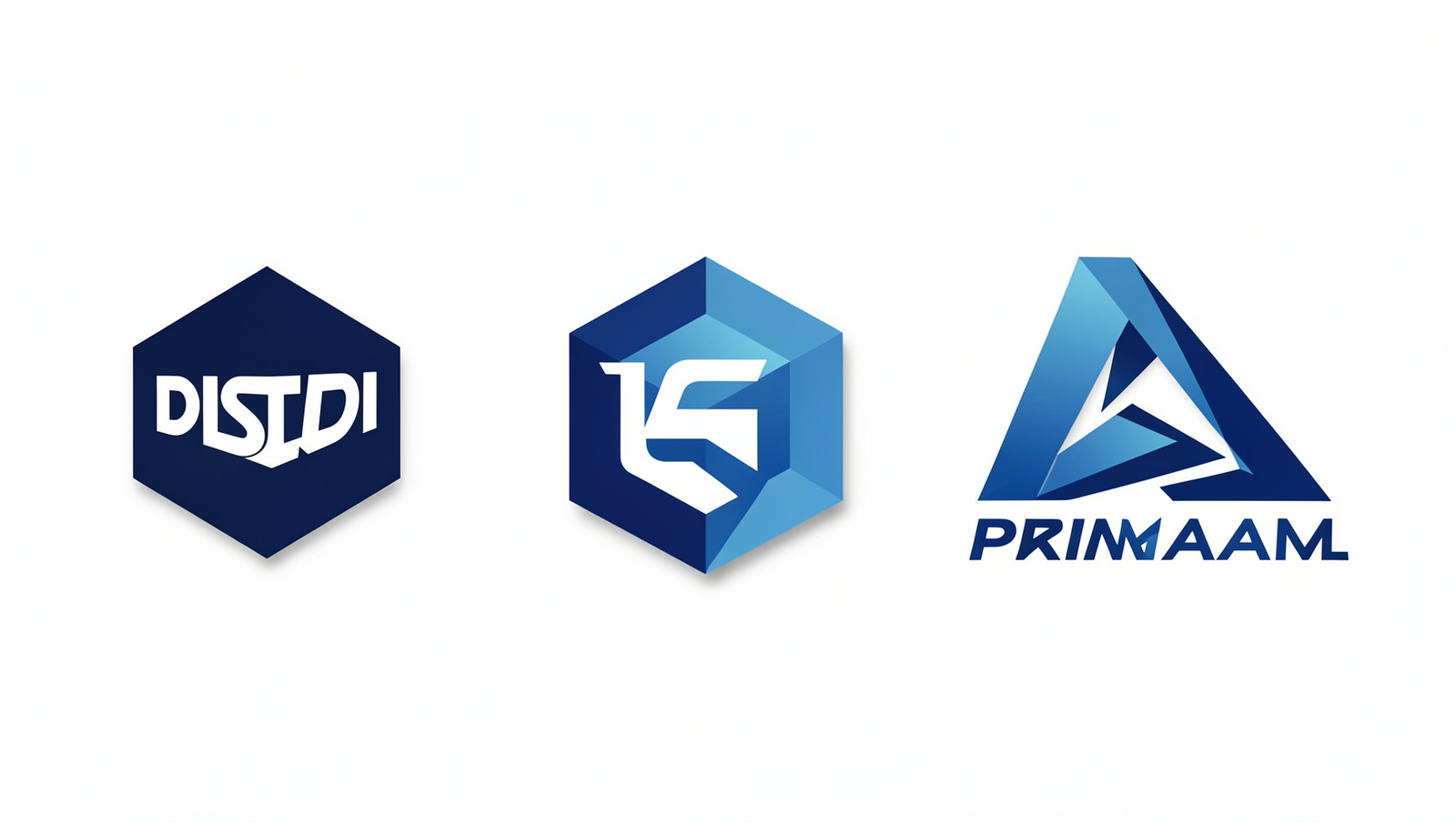 Logos of FastAPI, Django, Flask, and Pyramid in a photorealistic style.