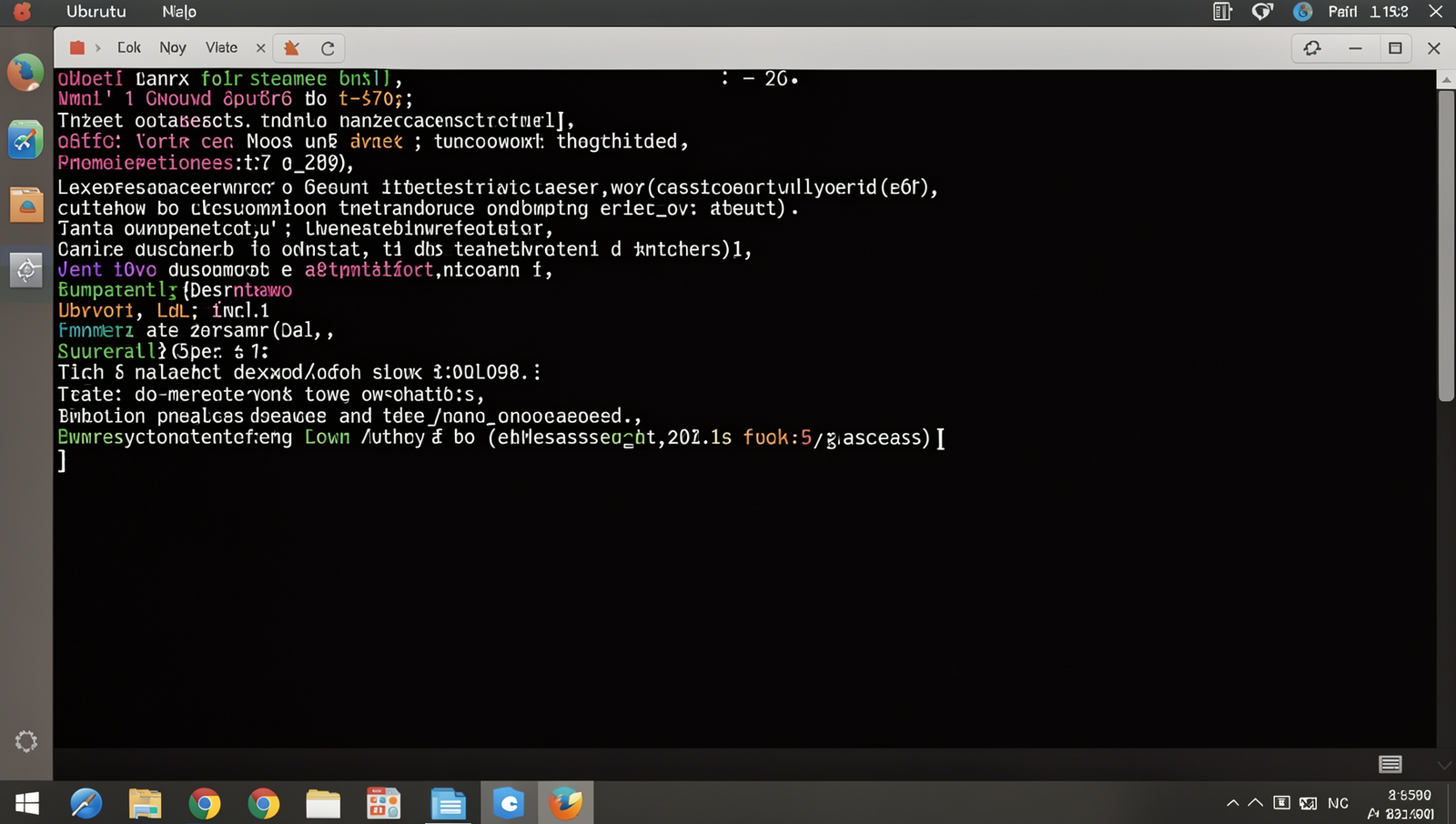 Screenshot of a virtual machine installation process on a Linux desktop.