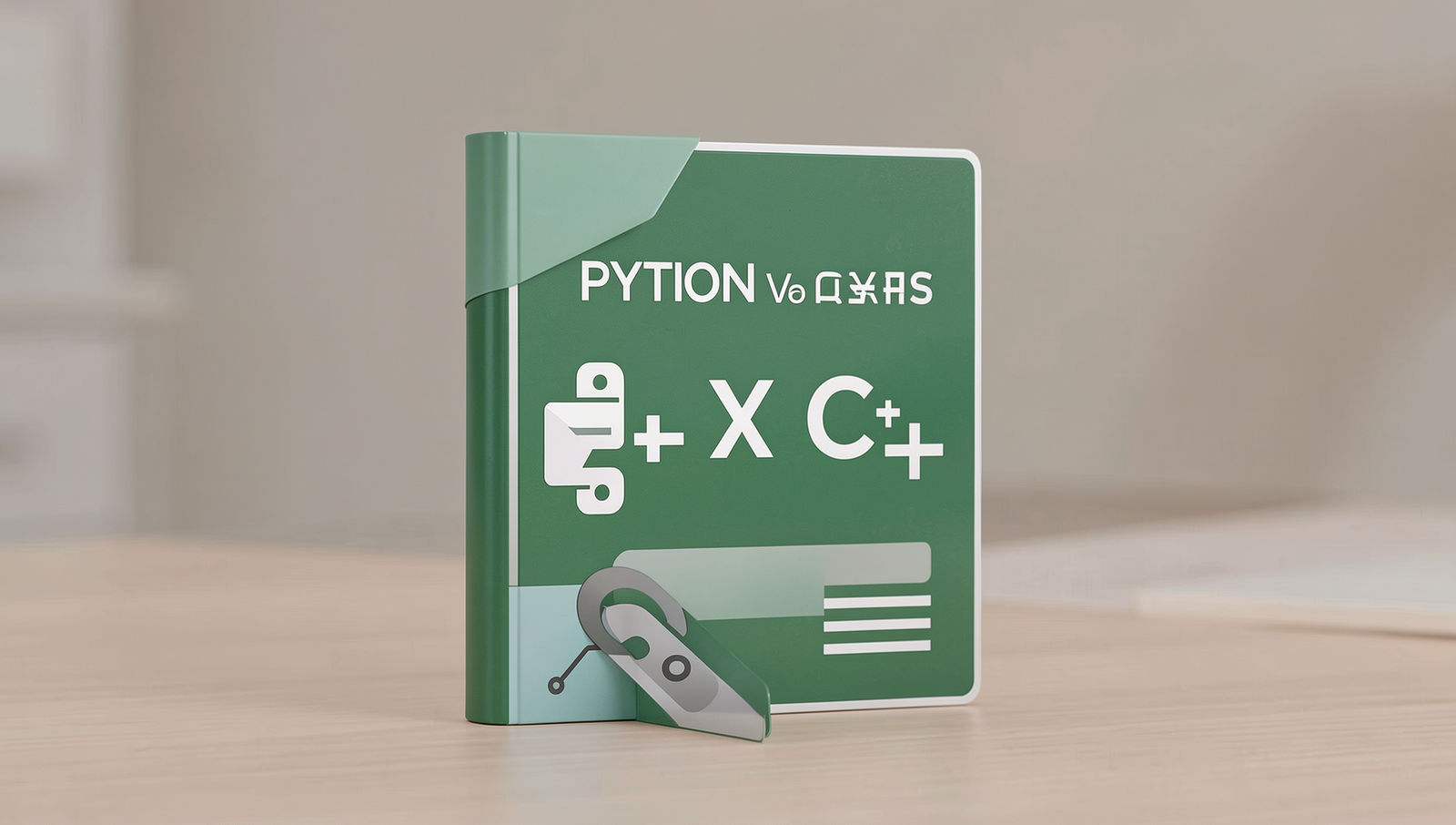 Comparison diagram of Python and C++ for beginners in programming.